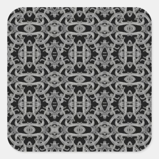 GOTHIC Large Square Stickers (Vorderseite)