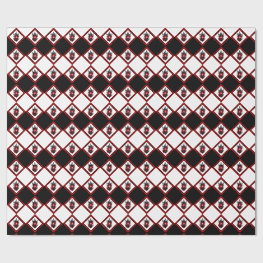 Gothic-Laternen-Geschenkpapier Geschenkpapier (Flach)