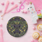 Gothic Lemon Halloween-Papierplatten Muster Pappteller (Party)