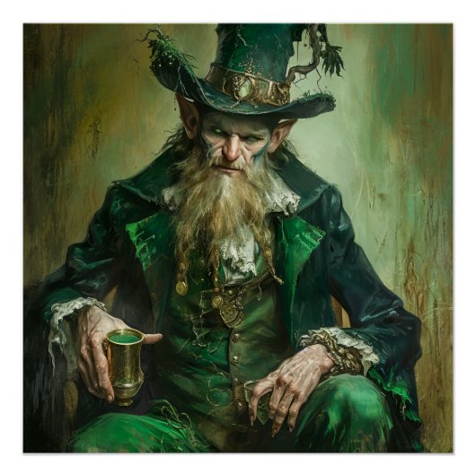 Gothic Leprechaun Poster (Vorderseite)