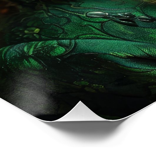 Gothic Leprechaun Poster (Ecke)