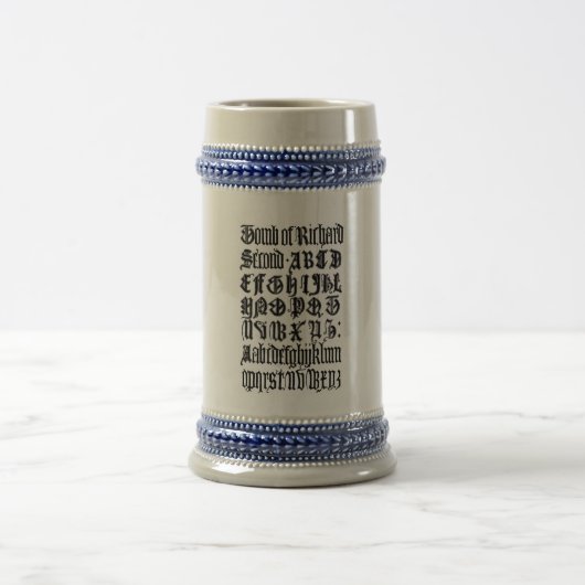 Gothic-Lettern-Tasse Bierglas (Mittel)