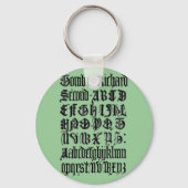 Gothic Letters Schlüsselanhänger (Vorderseite)