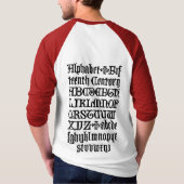 Gothic Letters Shirt (Rückseite)