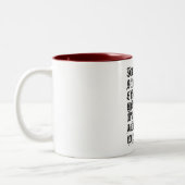 Gothic Letters Tasse (Links)