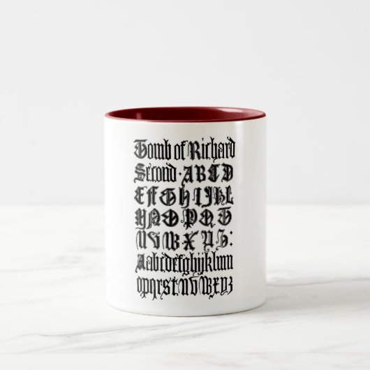 Gothic Letters Tasse (Mittel)