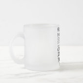 Gothic Letters Tasse (Links)