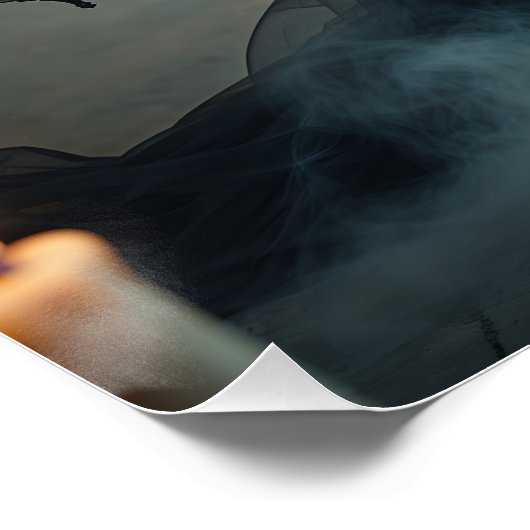 Gothic Libra – Justice in Balance Poster (Ecke)