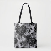 Gothic Liebe Spooky Spider Web mit Herz Tasche (Vorderseite)