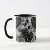 Gothic Liebe Spooky Spider Web mit Herz Tasse (Links)