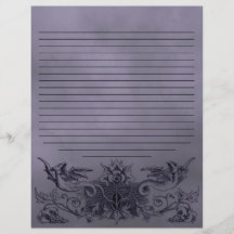 Gothic Light Lila Dragon Alchemy Zauberseite