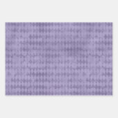 Gothic Lila & Gray Stone Skull Geschenkpapier Set (Vorderseite 3)