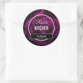 Gothic Lila Rose Kitchen Stickers (Tasche)