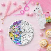 Gothic Little Girl in schwarzem Kleid Geburtstag Pappteller (Party)