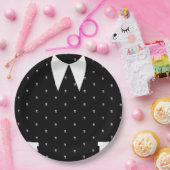 Gothic Little Girl in schwarzem Kleid Geburtstag Pappteller (Party)