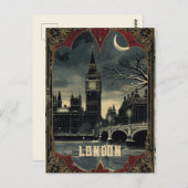 Gothic London Travel Postkarte (Vorne/Hinten)