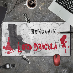 Gothic Lord Dracula Vampir Halloween Büro Schreibtischunterlage