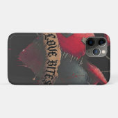 Gothic "Love Bites" Anatomische Herz-Illustration Case-Mate iPhone Hülle (Rückseite (Horizontal))