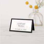 Gothic Lover Hochzeitsstiftung Platzkarte (Rückseite)