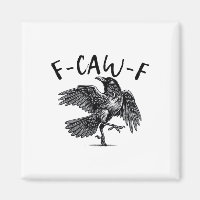 Gothic lustiger F-Caw-F-Krähe Humor Essential Aest