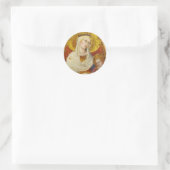 Gothic Madonna and Child Aufkleber (Tasche)
