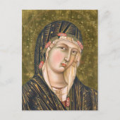Gothic Madonna Postkarte (Vorderseite)