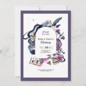 Gothic Magic Halloween-Einladung Einladung (Vorderseite)