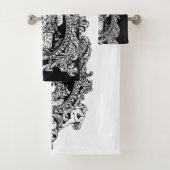 Gothic Maiden Badhandtuch Set (Insitu)