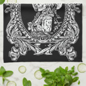 Gothic Maiden Geschirrtuch (Gefaltet)