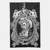 Gothic Maiden Geschirrtuch (Vertikal)