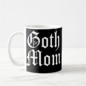 Gothic Mama Gothic Text Gothcore Mother Dark Kaffeetasse (Links)