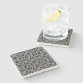 GOTHIC Marble Stone Untersetzer (Seitenansicht)