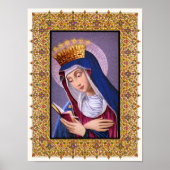 Gothic Mary Poster Print (Vorne)