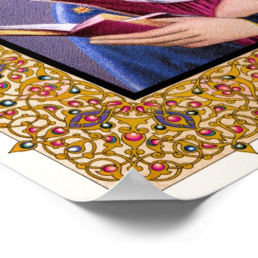 Gothic Mary Poster Print (Ecke)