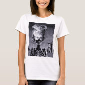 Gothic Masked Halloween Skeleton T-Shirt (Vorderseite)