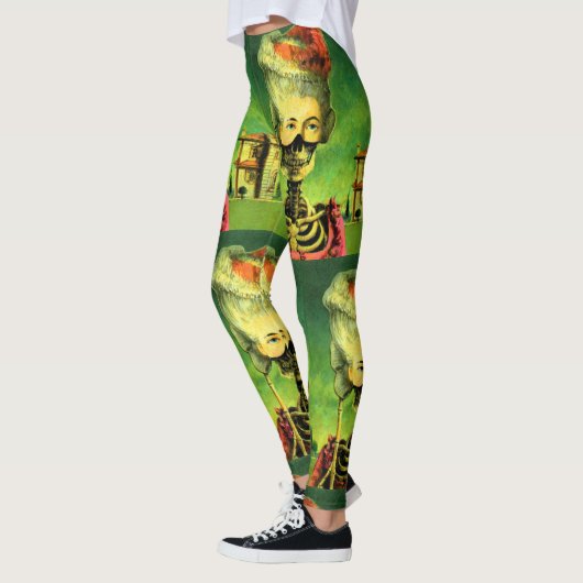 Gothic Masked Skeleton Leggings (Links)