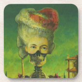 Gothic Masked Skeleton Untersetzer (Vorderseite)