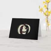 Gothic Masquerade Pumpkin Card Karte (Gelbe Blume)