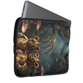 Gothic Mechanical Dark Forest Steampunk Gummy Bear Laptopschutzhülle (Vorne Rechts)