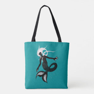 Gothic Meerjungfrau Dark Fantasy Meerestiere Tasche