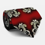 Gothic Mehndi Krawatte (Gerollt)