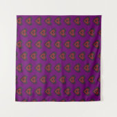 Gothic Melting Liebe Heart Tapestry Wandteppich (Vorderseite (Horizontal))