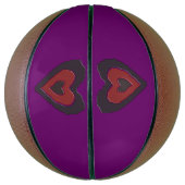 Gothic Melting Liebe Herz Basketballs (Vertikal)