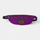 Gothic Melting Liebe Herz Bauchtasche (Vorderseite)