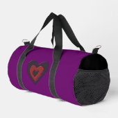 Gothic Melting Liebe Herz Duffle Bag (Rechte Ecke)