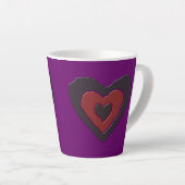 Gothic Melting Liebe Herz Milchtasse (Rechte Ecke)