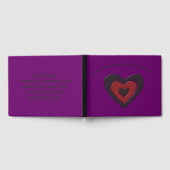 Gothic Melting Liebe Herzbuch Gästebuch (Voll)