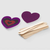 Gothic Melting Liebe Herzhandfan Fächer (Non-assembled)