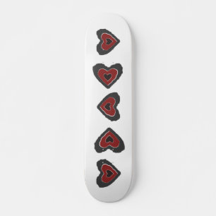 Gothic Melting Liebe Herzskateboard Skateboard