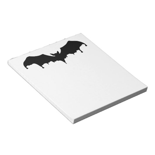 Gothic Melting Vampire Bat Notizblock (angewinkelt)